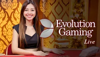 Live dealer Baccarat game by Evolution Gaming